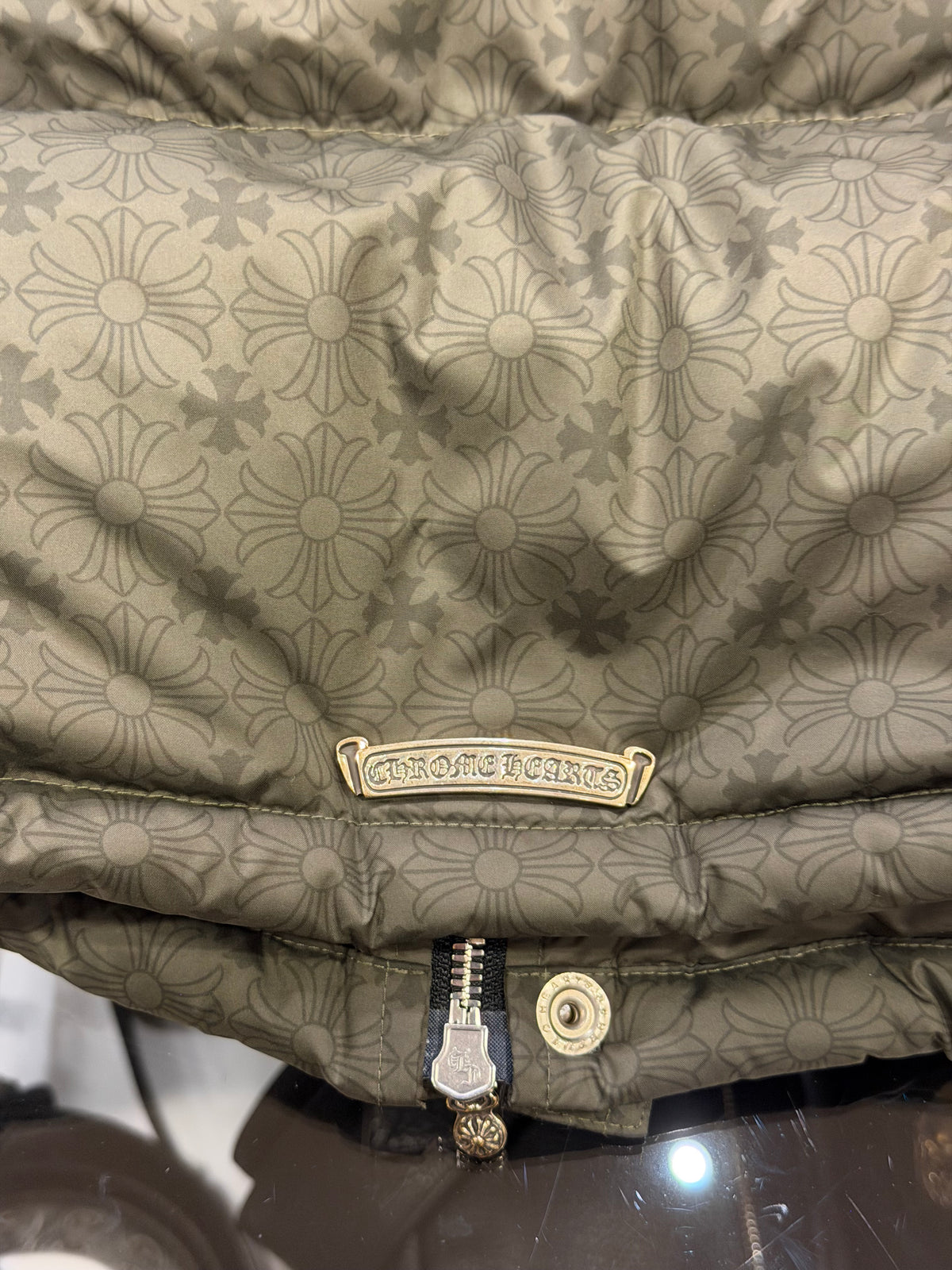 Chrome Hearts Monogram Down Puffer Vest