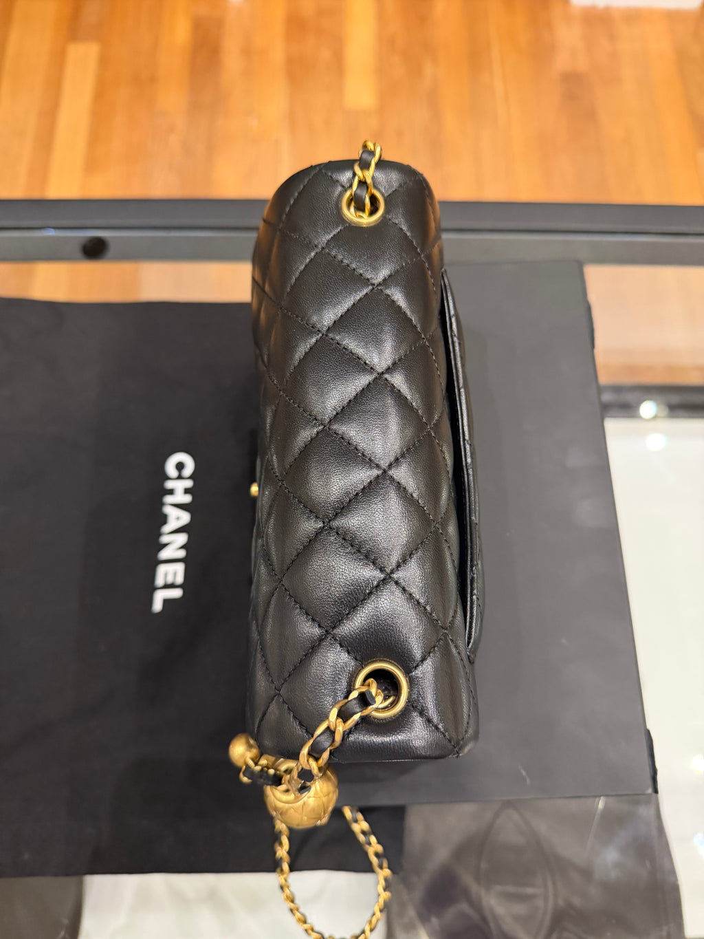 Chanel Pearl Crush Rectangular Mini Flap Bag