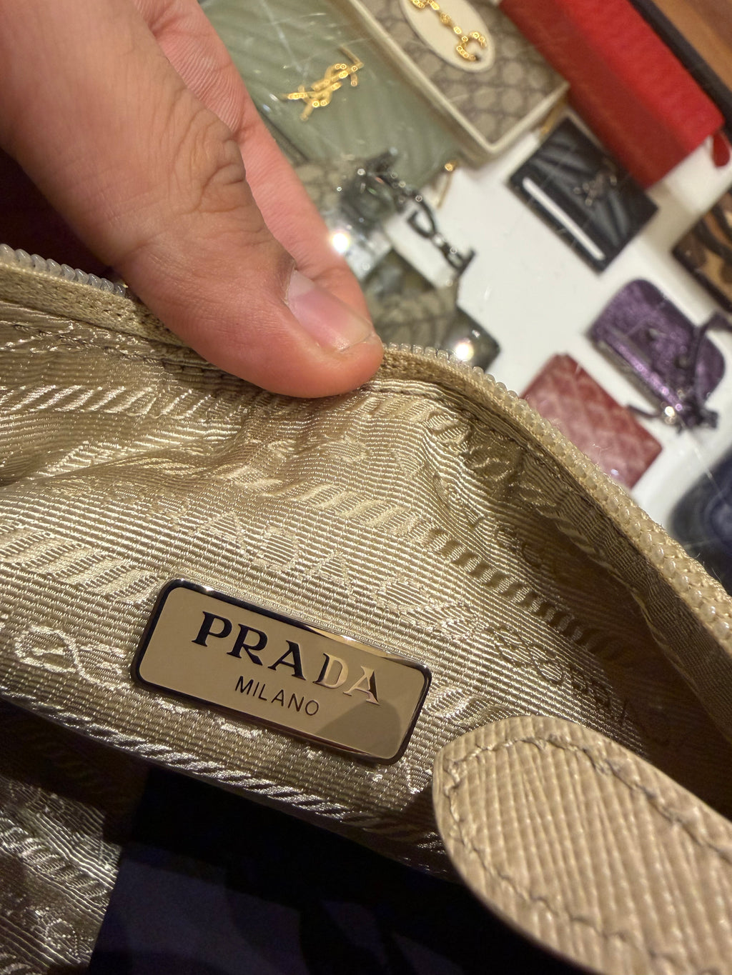 Prada Re-Edition 2000 Nylon Mini Hobo Bag