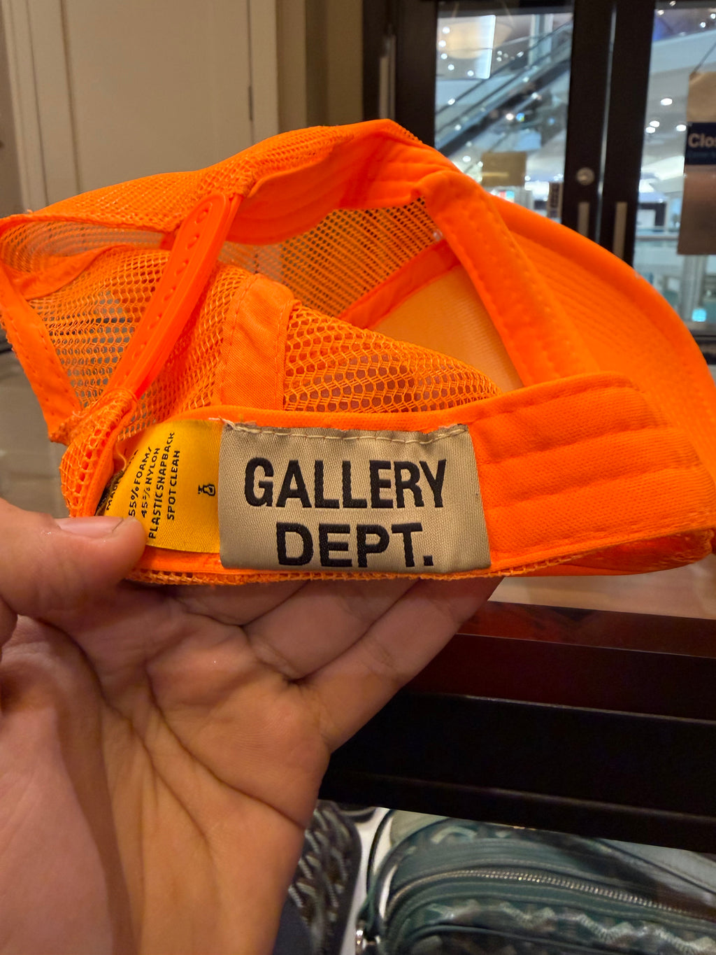 Gallery Dept. Painted Trucker Hat - Orange