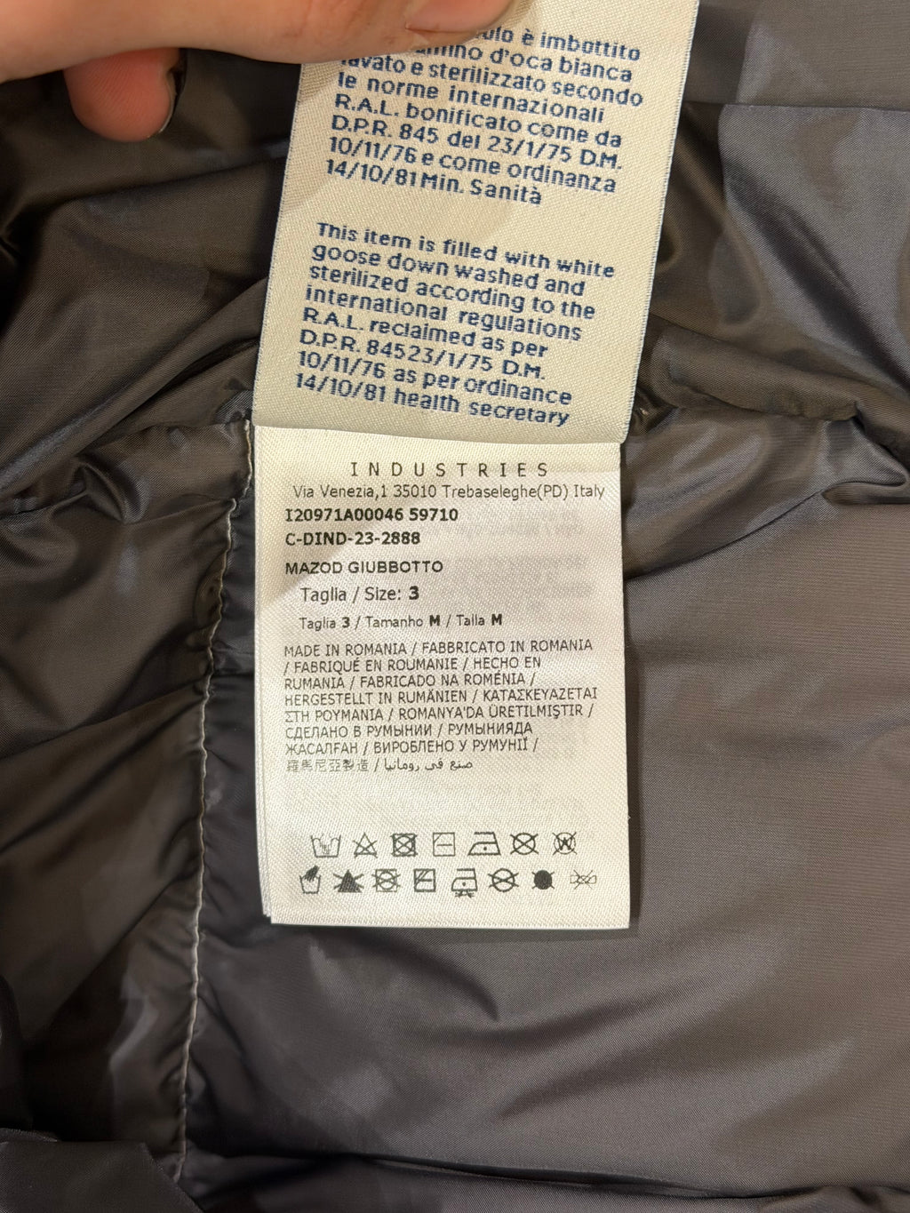 Moncler Grenoble Mazod Down Jacket - White