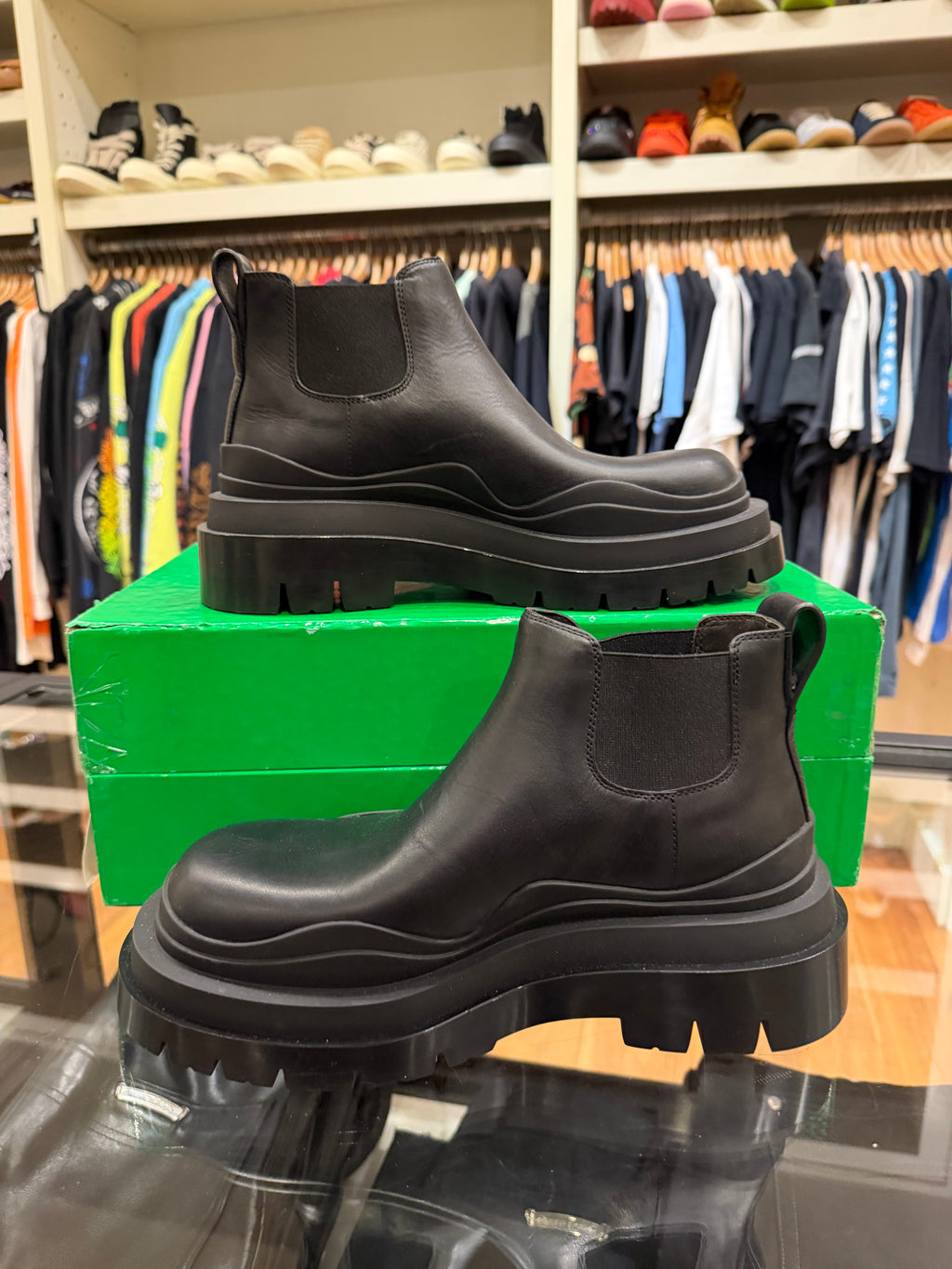 Bottega Veneta Military Calf  - Black