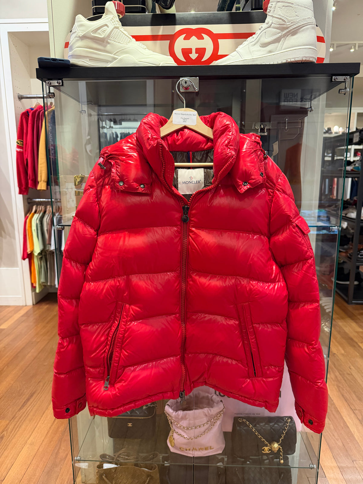 Moncler Maya Guibbotto - Red
