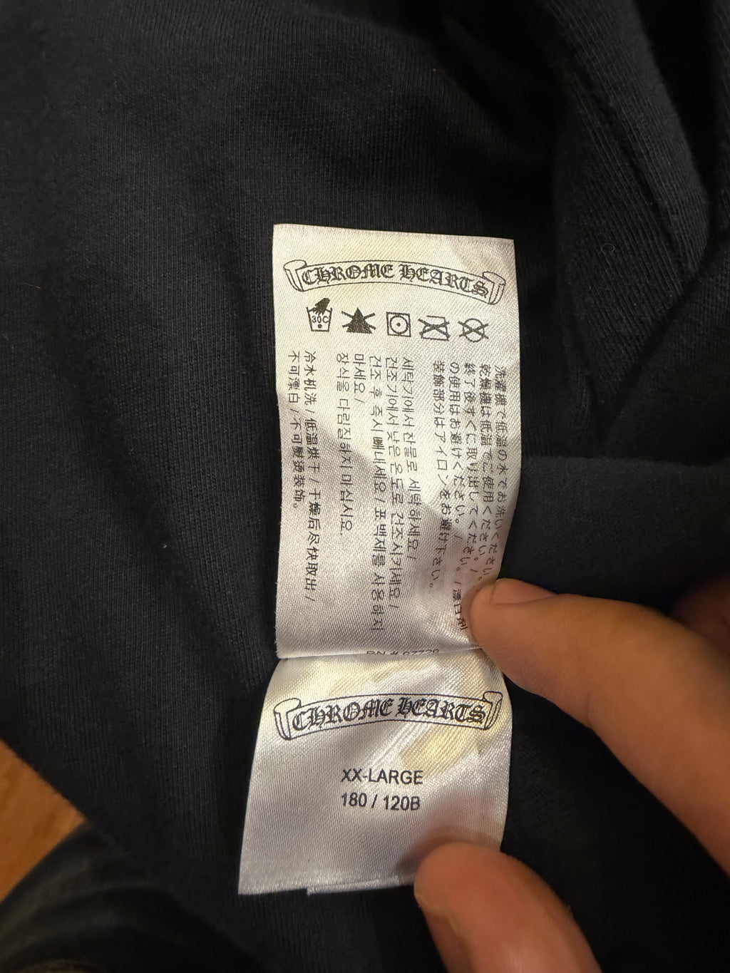 Chrome Hearts 'New York'
Horseshoe Floral LS