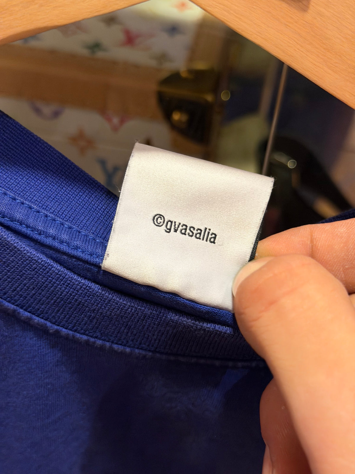 Vetements Logo Tee - Purple