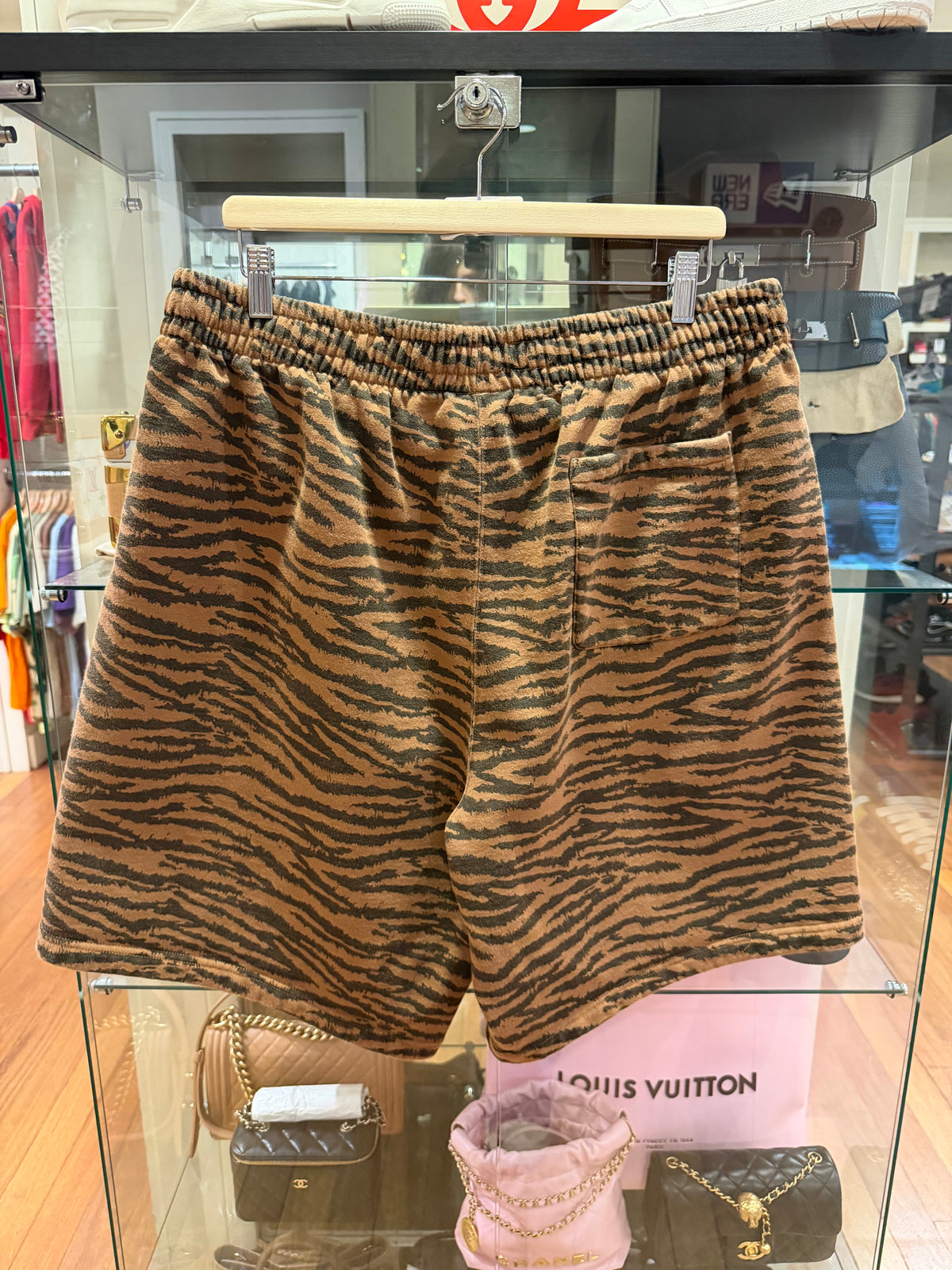 Supreme Zebra Shorts - Brown