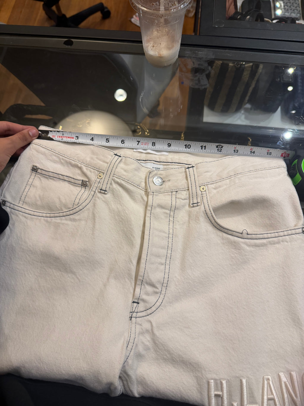 Helmut Lang Masc Hi Straight
Jeans - Beige