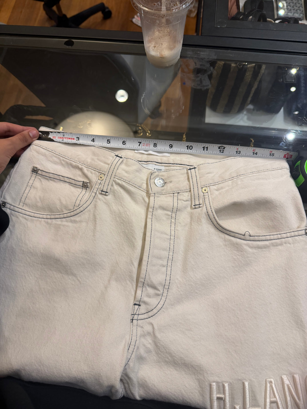 Helmut Lang Masc Hi Straight
Jeans - Beige