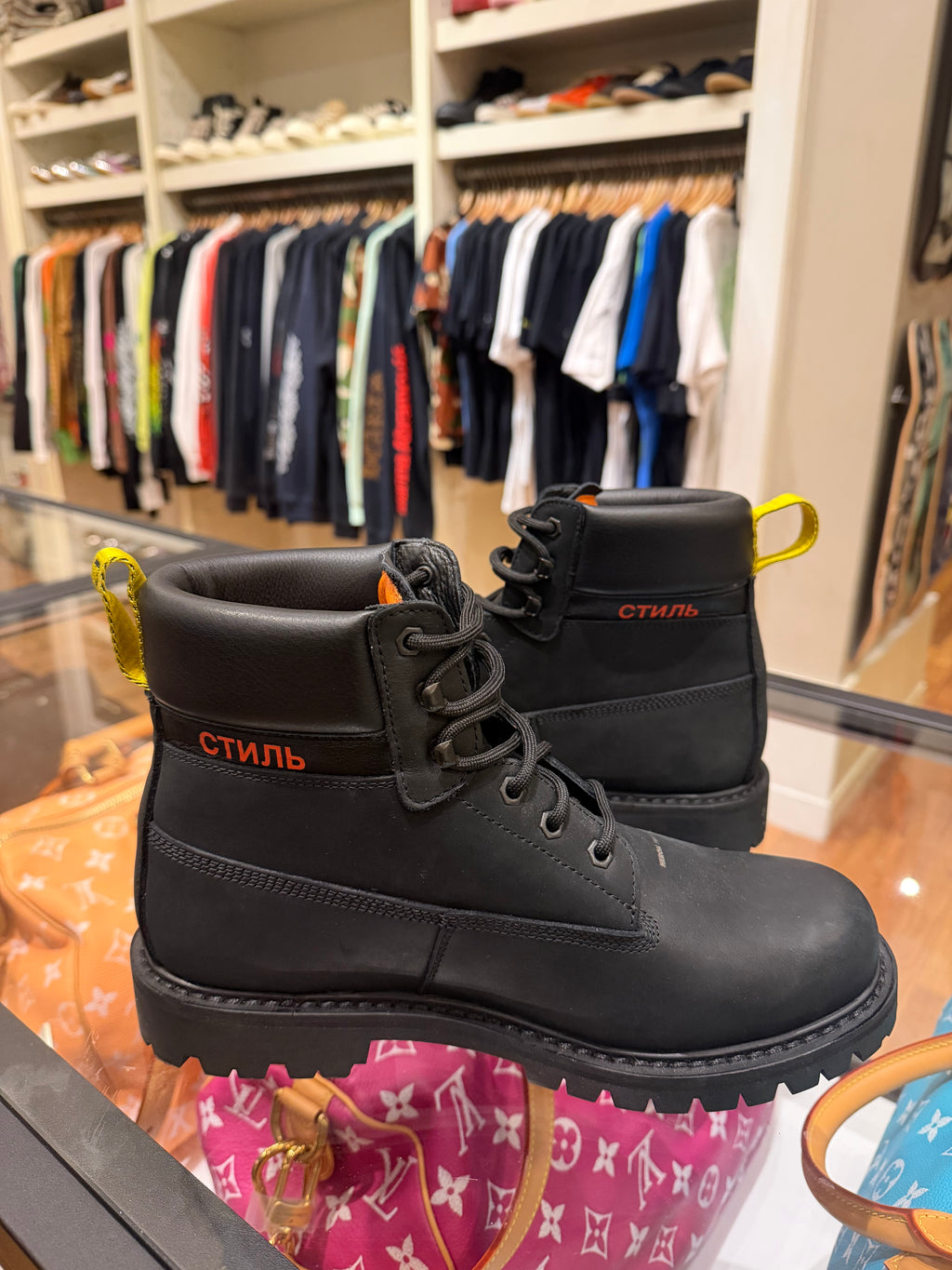 Heron Preston 6” Boot - Black