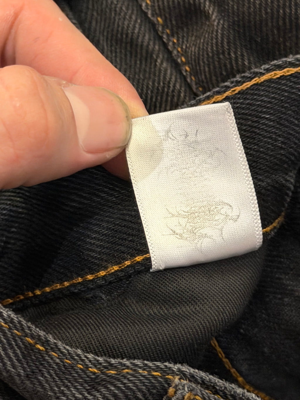 Bossi Washed Black Jeans