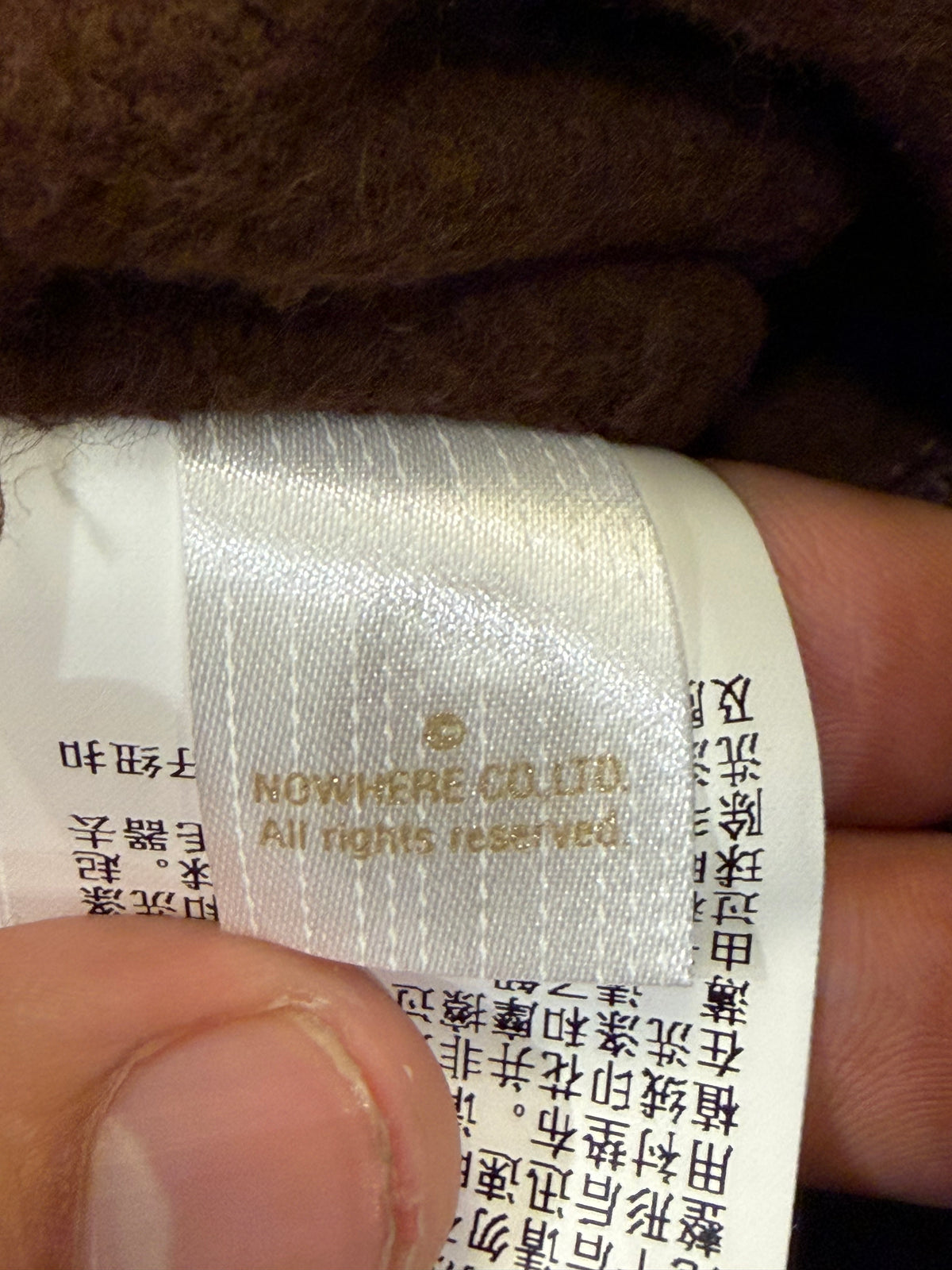 Bape Tiger Full Zip Hoodie - Brown