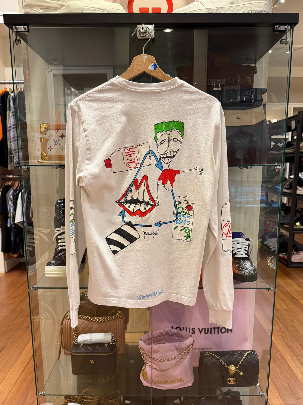 Chrome Hearts Matty Boy
'Color Blind' LS Shirt - White