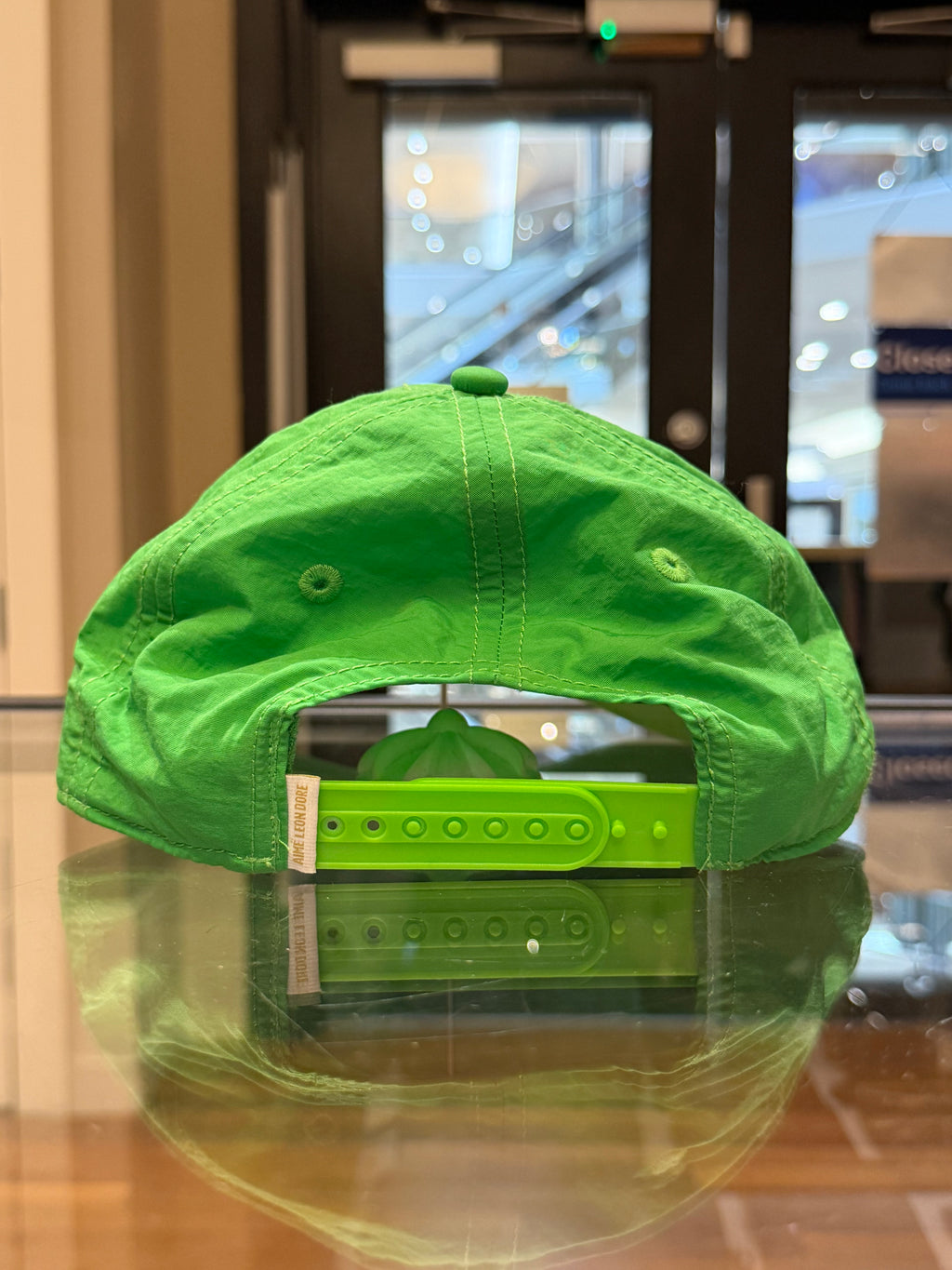 Aimé Leon Dore Nylon Cap - Lime Green