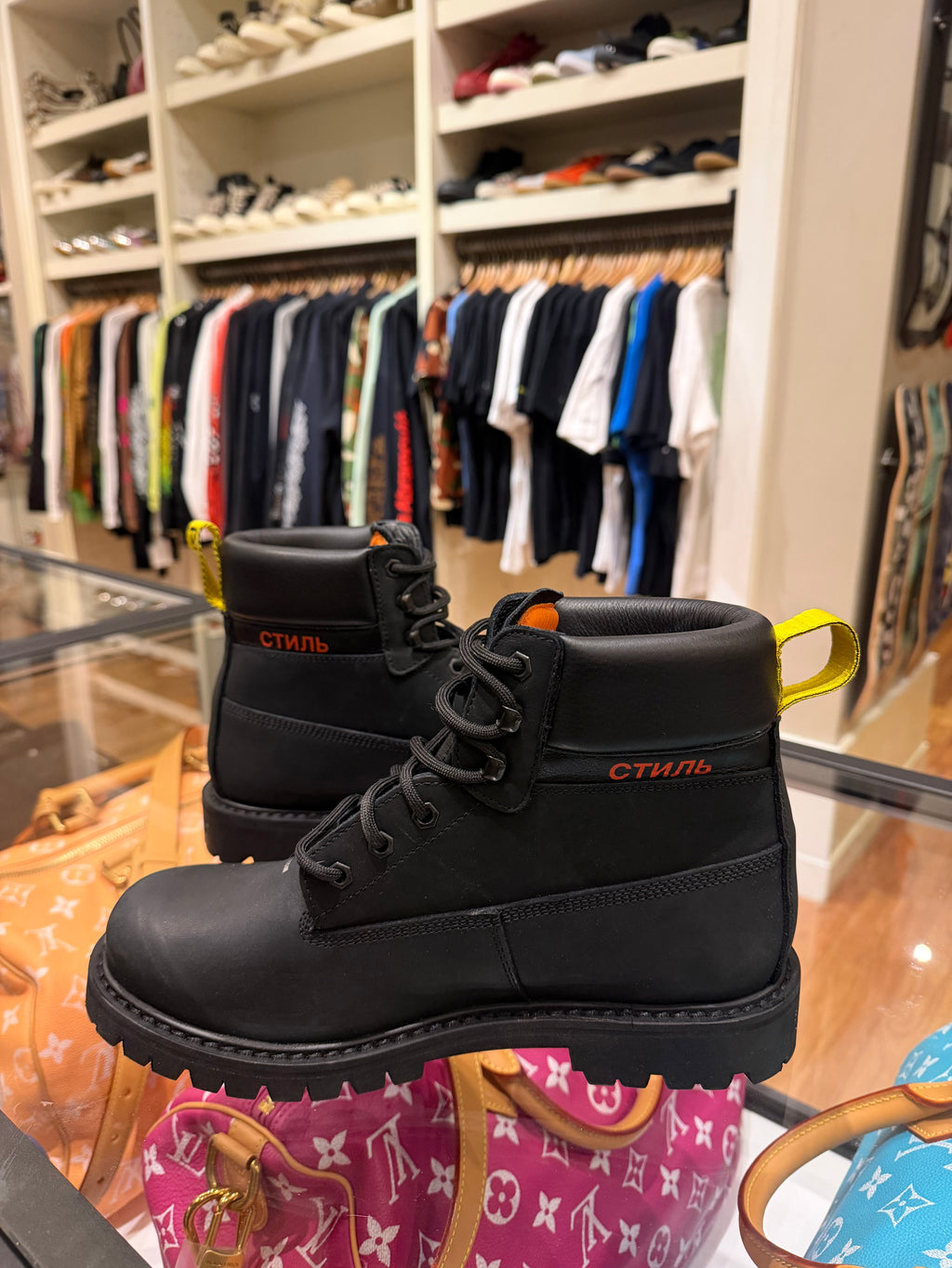 Heron Preston 6” Boot - Black