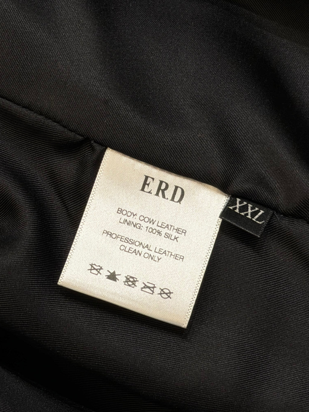 Enfants Riches Désprimés Sleep Sound Leather Cowhide Jacket