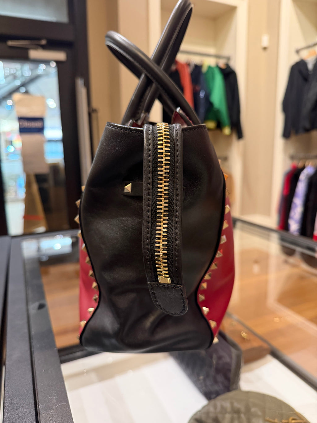 Valentino Garavani Rockstud Top Handle Bag