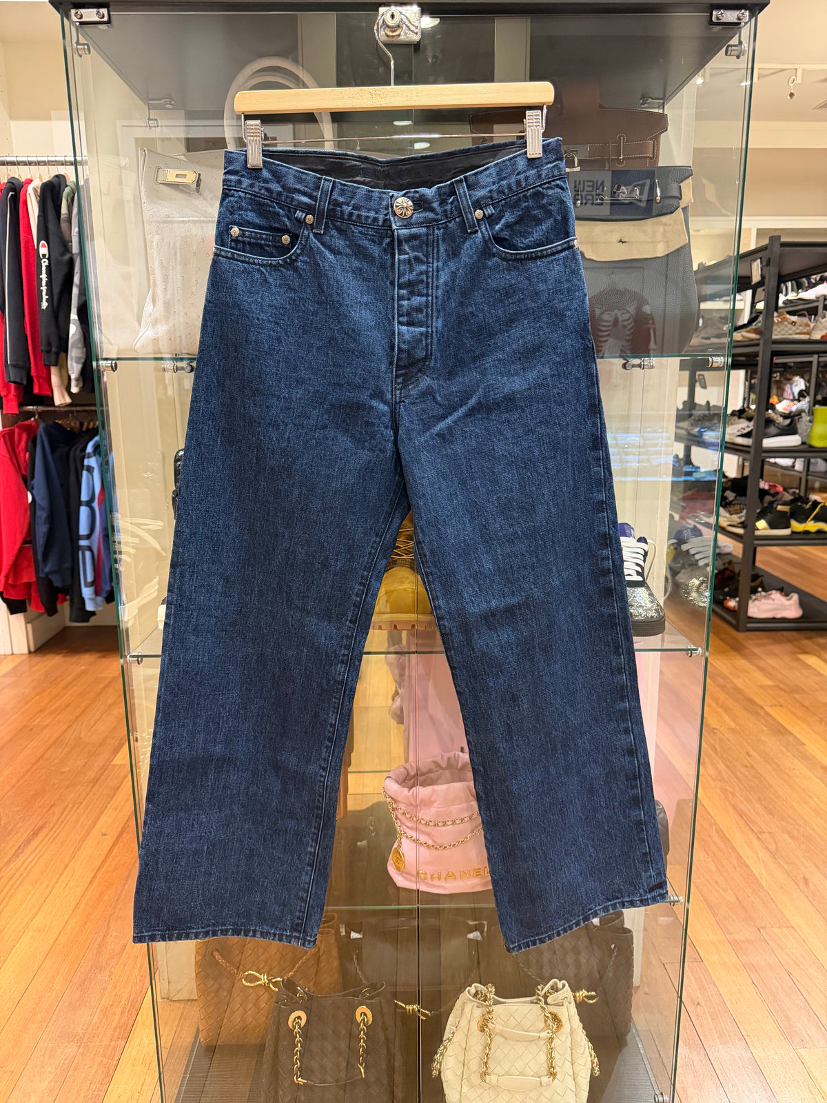 Chrome Hearts ‘KS Cut’ Denim Jeans