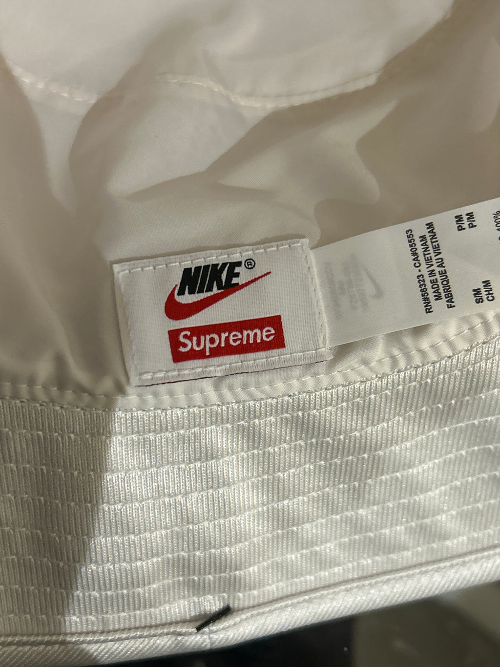 Supreme x Nike Bucket Hat - White