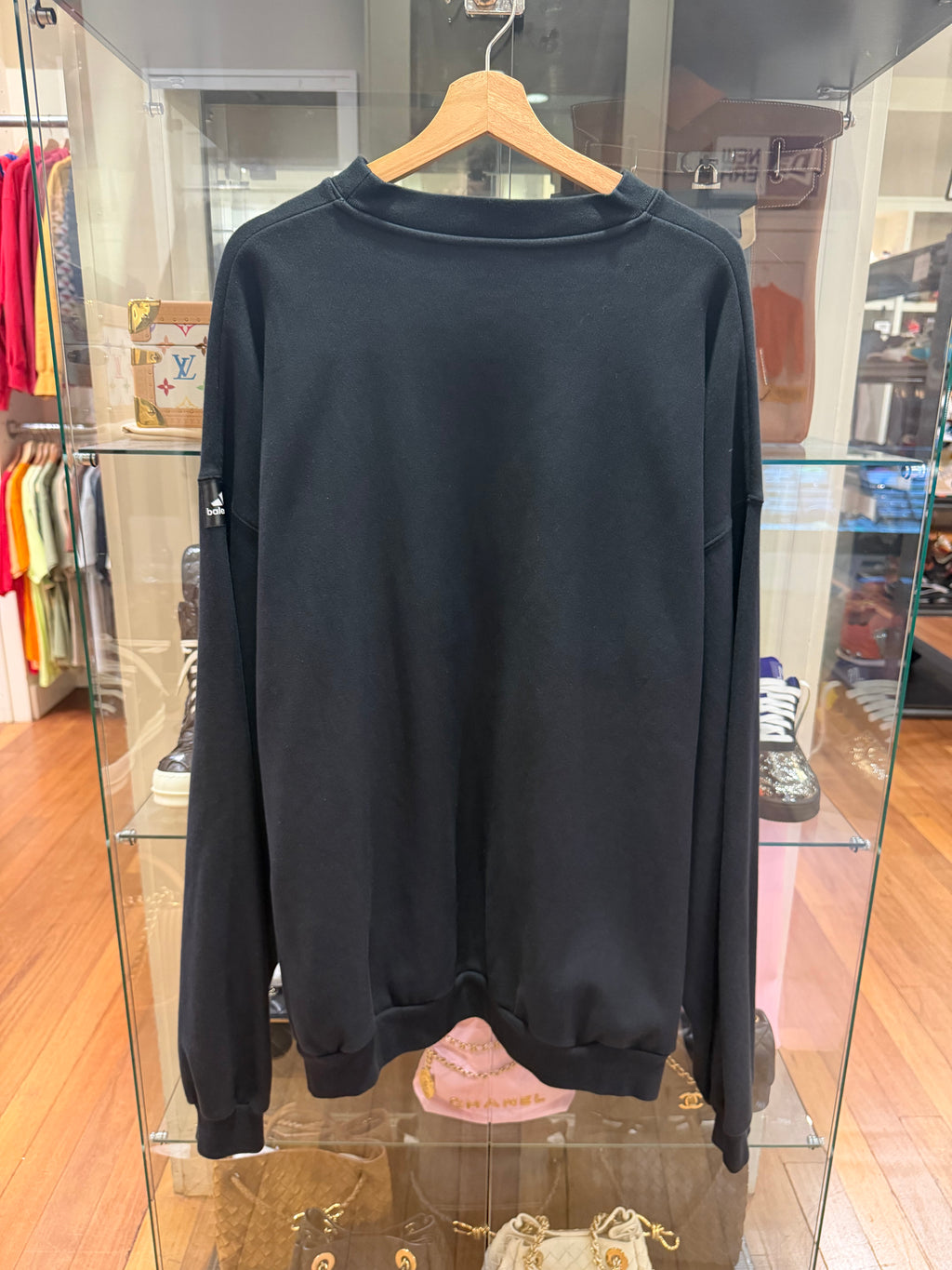 Balenciaga x Adidas Crewneck - Black