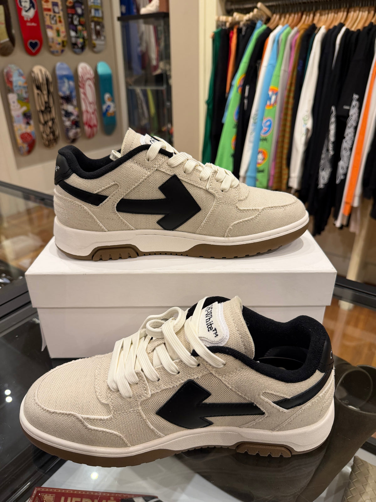 Off-White ‘Out of Office’ Canvas Sneaker