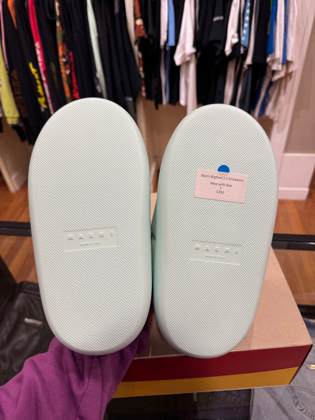 Marni Bigfoot 2.0 Sneakers - Blue