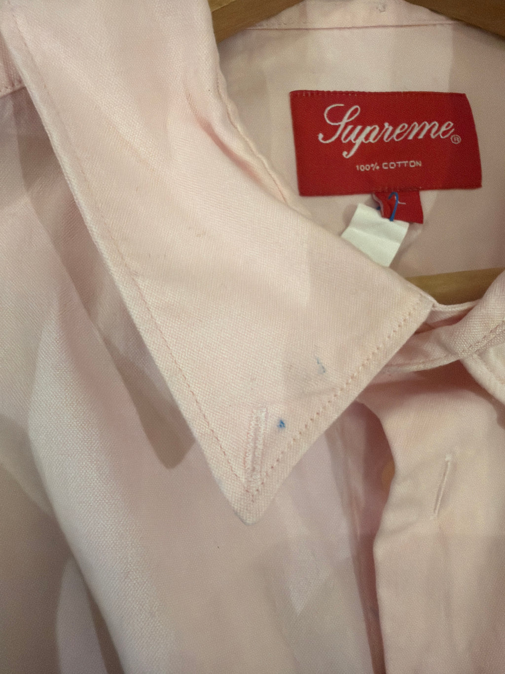 Supreme x Jamie Reid SS21
'Fuck All' Button Down Shirt - Pink