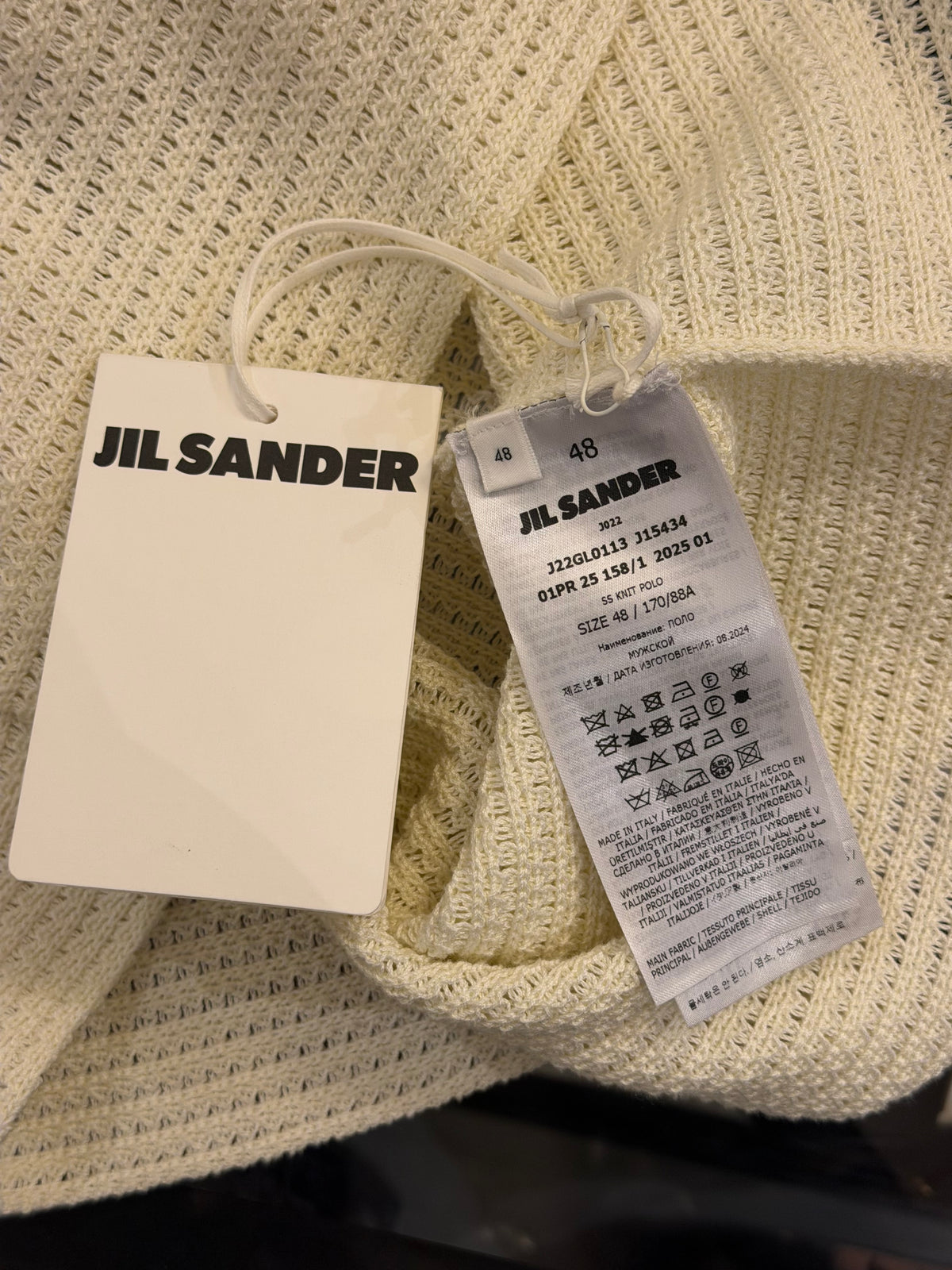 Jill Sanders Knitted Polo Shirt - White