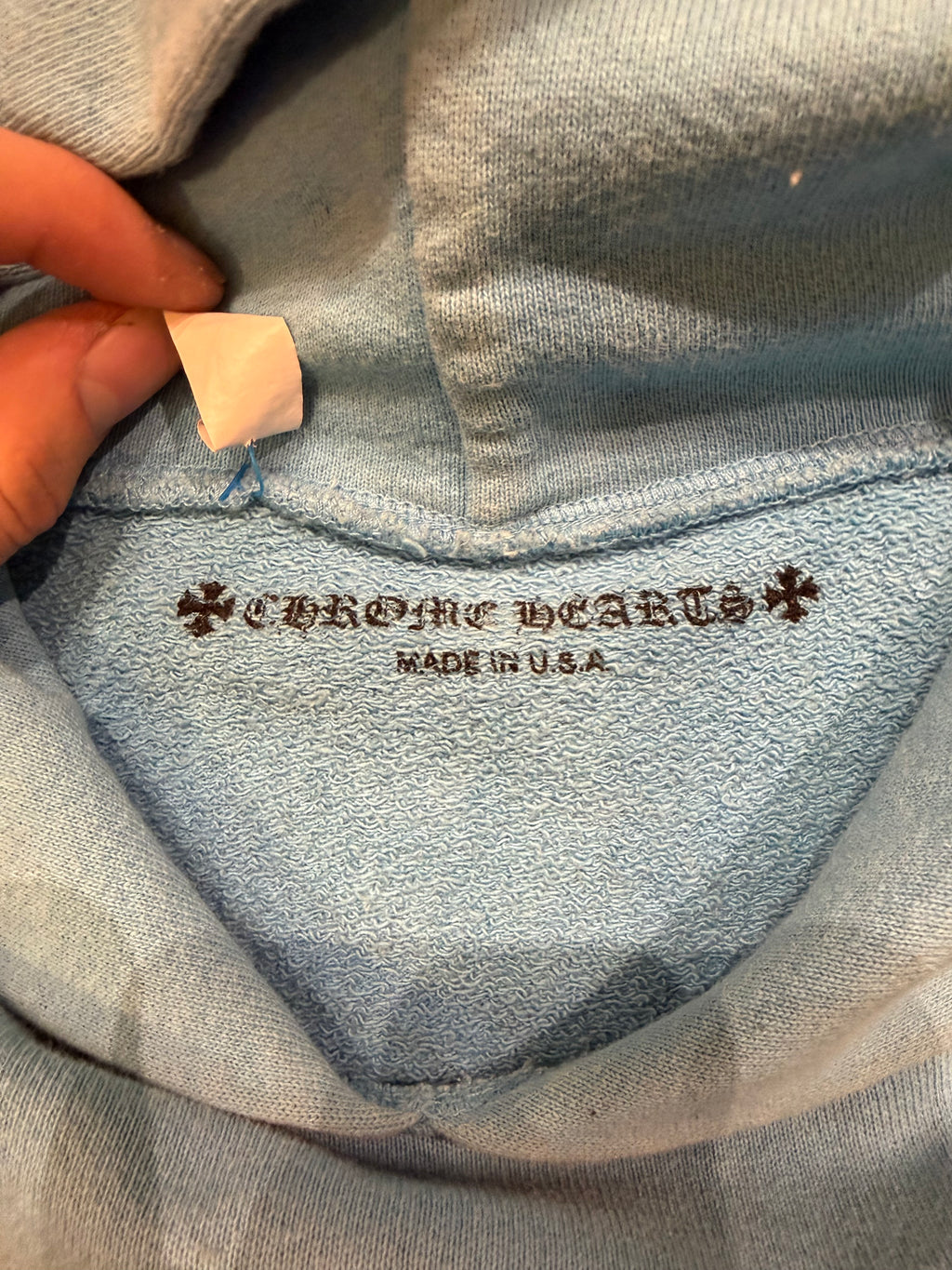 Chrome Hearts Matty Boy ‘Brain New’ Hoodie - Blue
