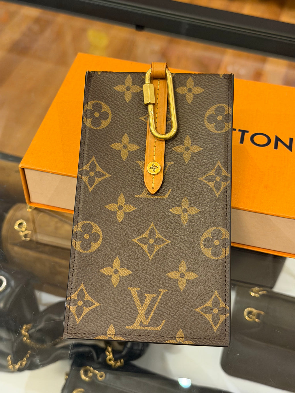 Louis Vuitton Leather LV Monogram Utility Cargo Belt