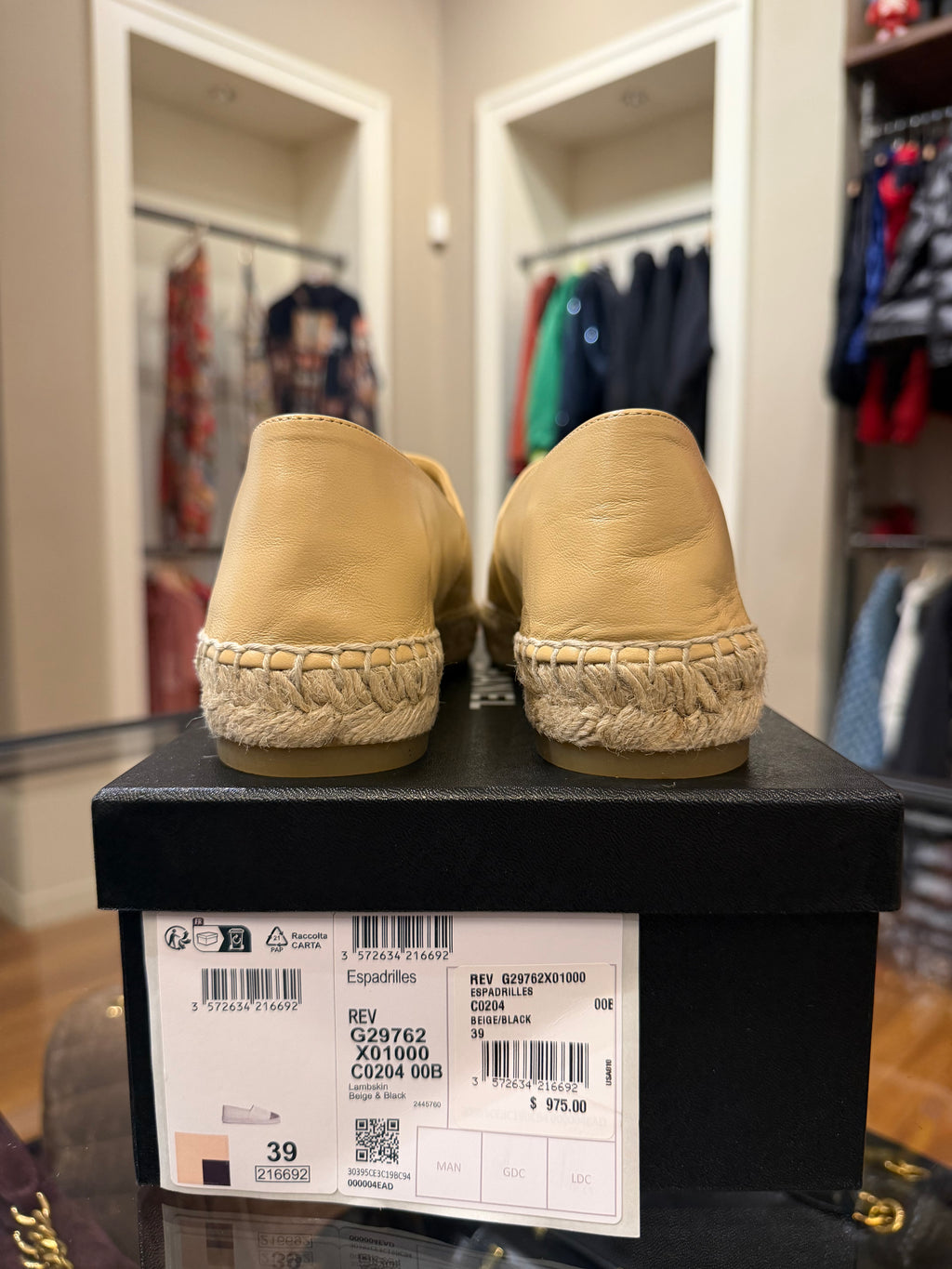 Chanel Espadrilles - Beige/Black