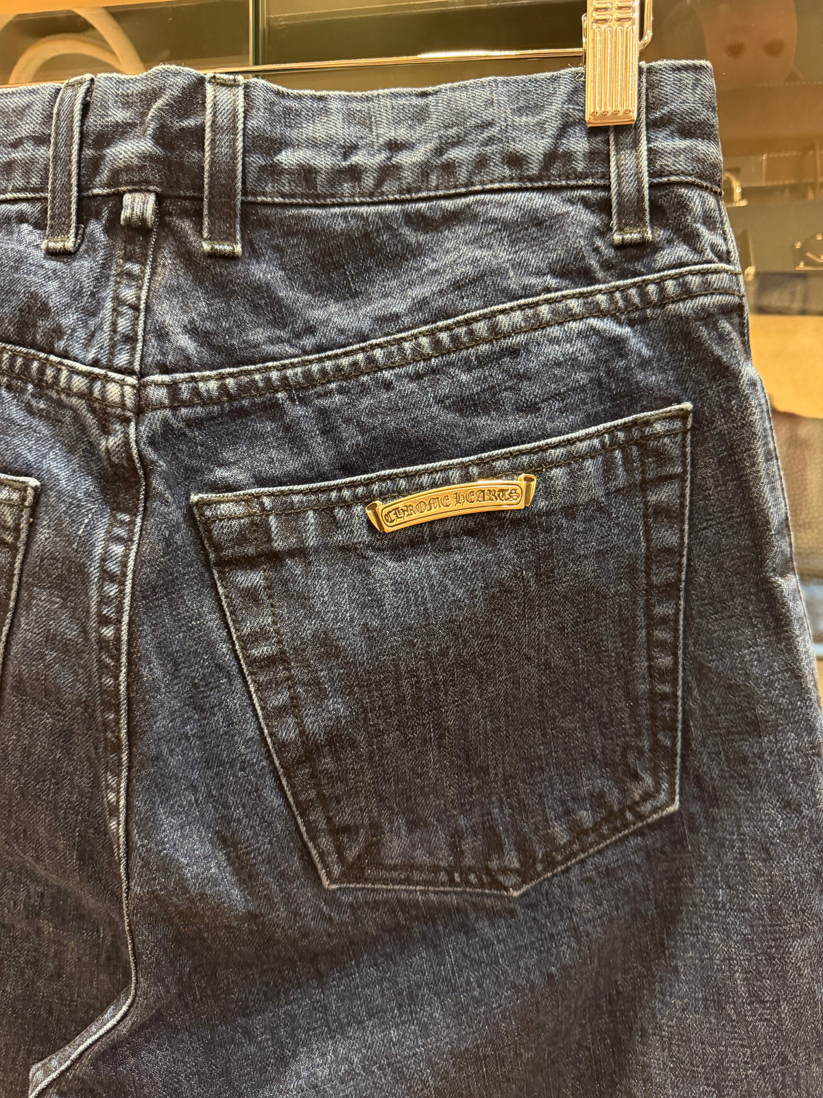 Chrome Hearts ‘KS Cut’ Denim Jeans