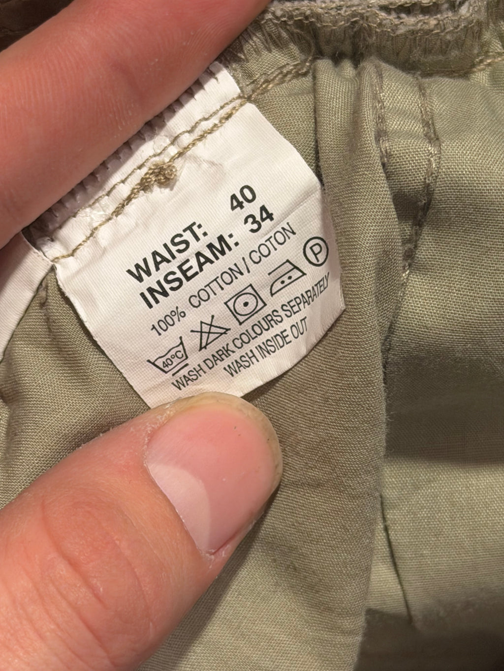 Yves Saint Laurent Chino Pants - Beige