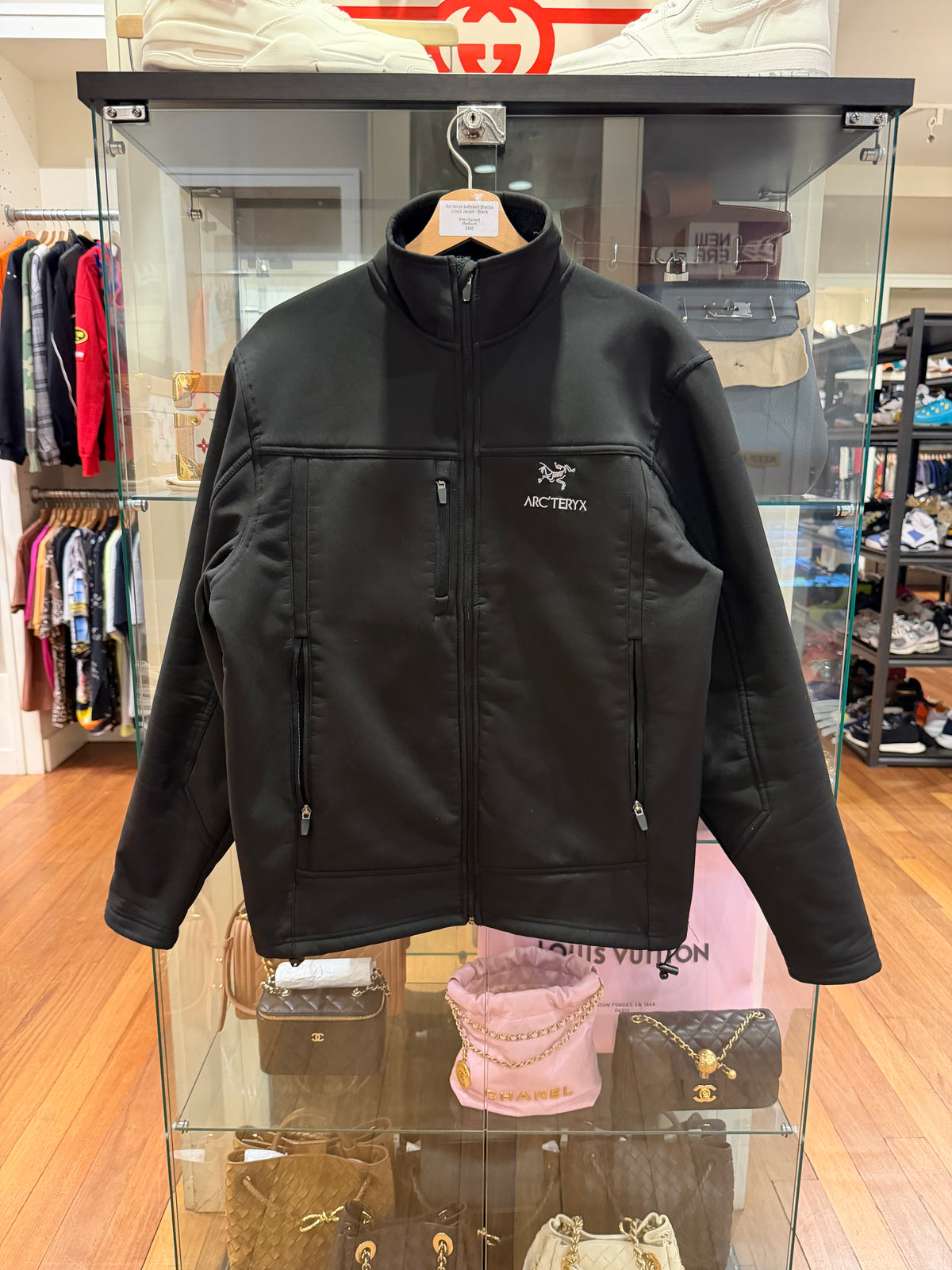 Arc'tery Softshell Sherpa
Lined Jacket - Black
