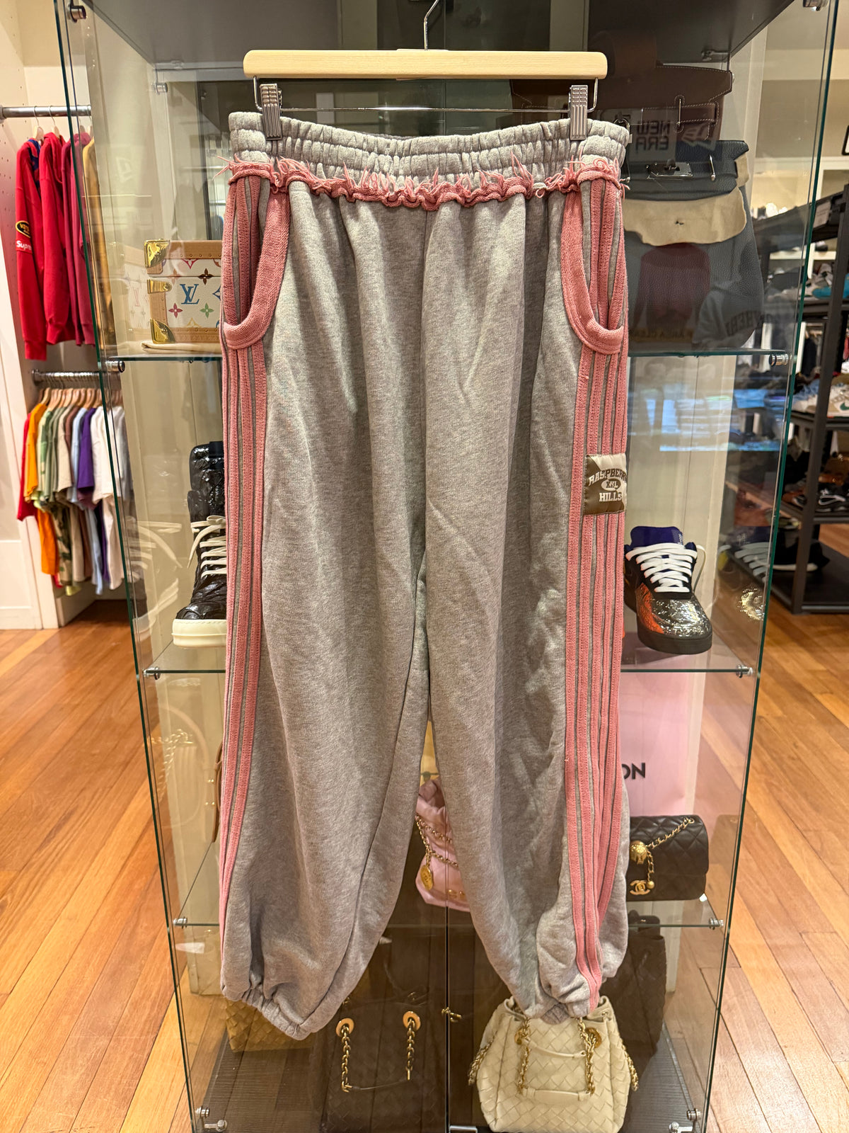 GV Gallery Aunt Kathy Sweatpants - Grey/Pink