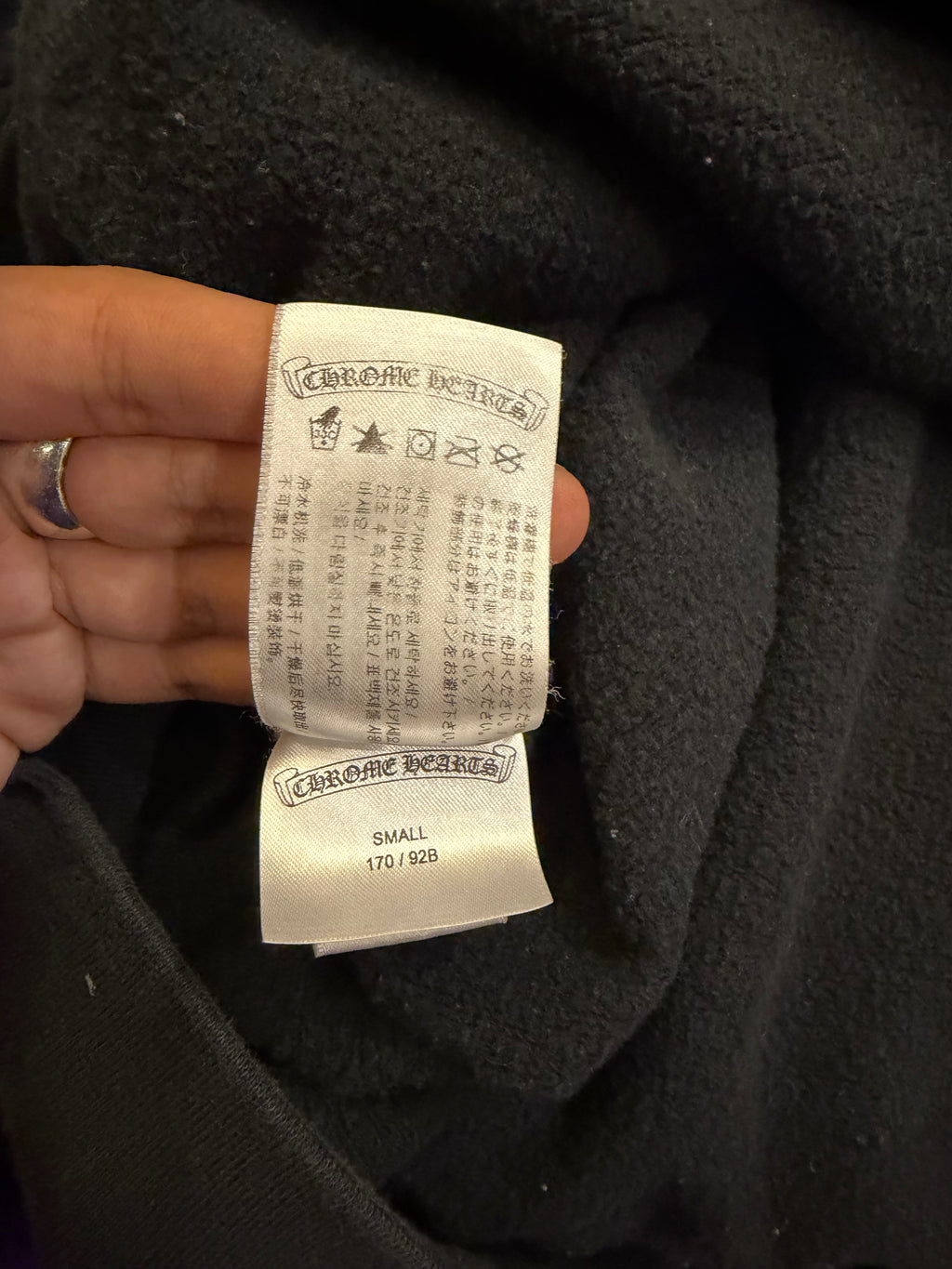 Chrome Hearts Multi Logo Eye
Chart Hoodie - Black