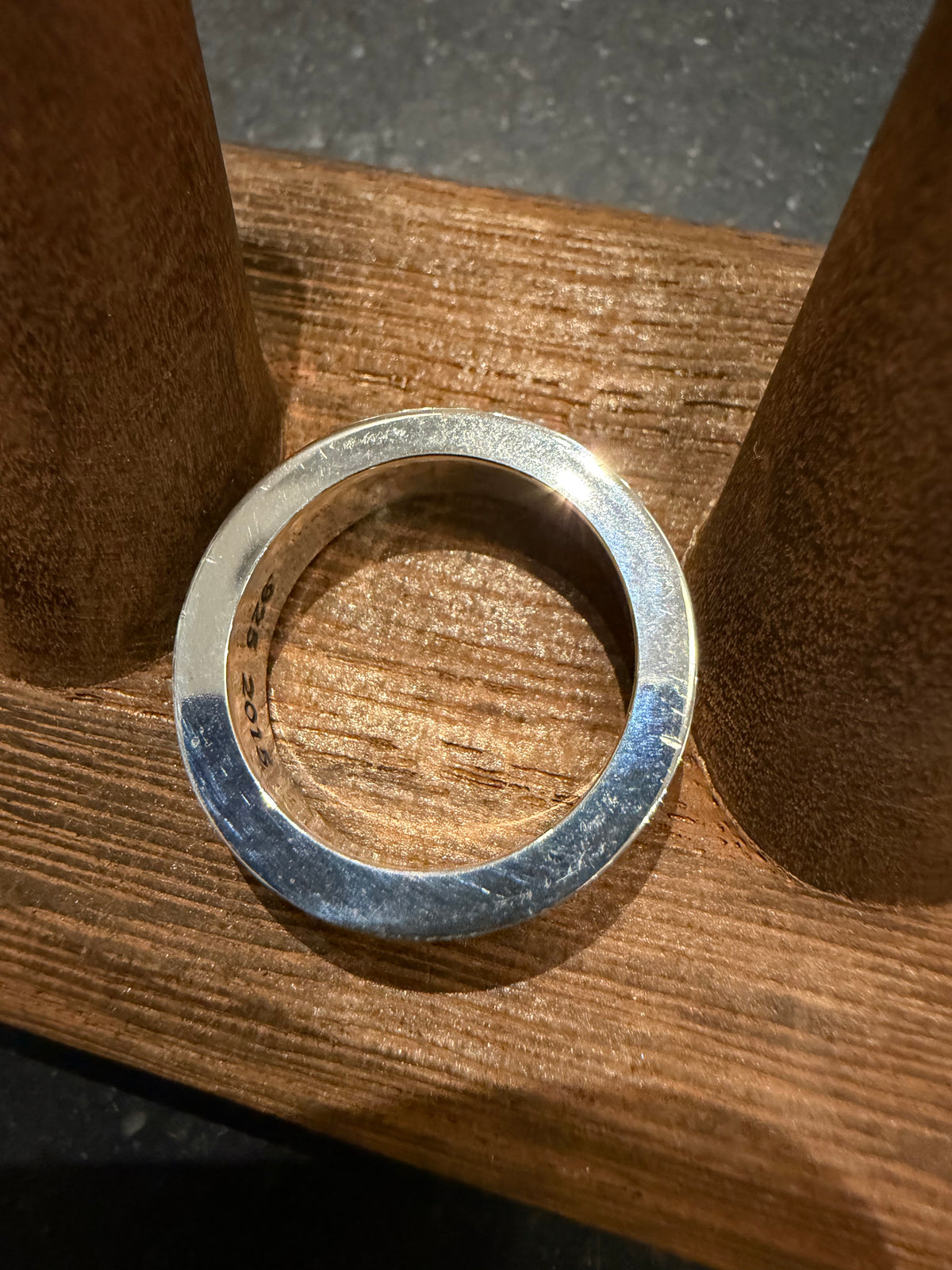 Chrome Hearts CH NYC 6MM Spacer Ring Silver - Size 10