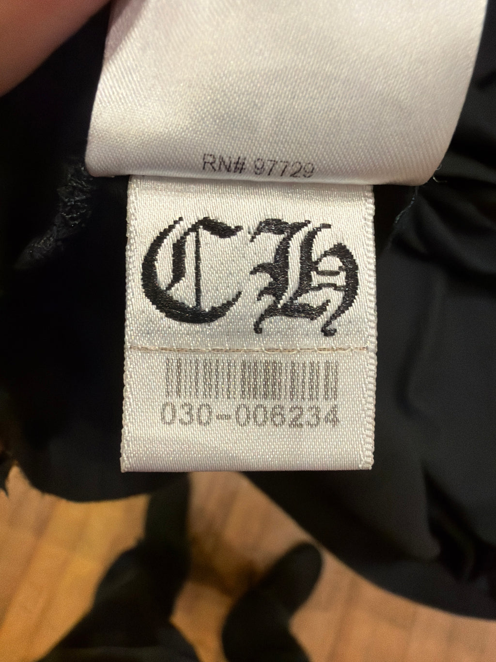 Chrome Hearts Scroll Logo Tee