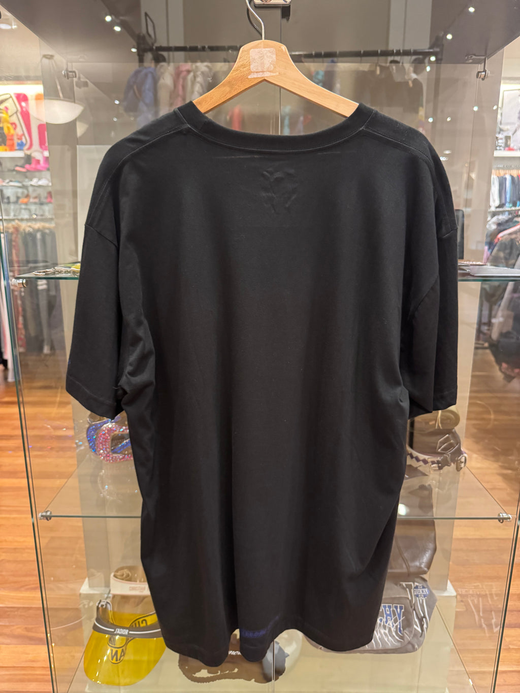 Chrome Hearts Neck Logo Pocket Tee - Black/Blue