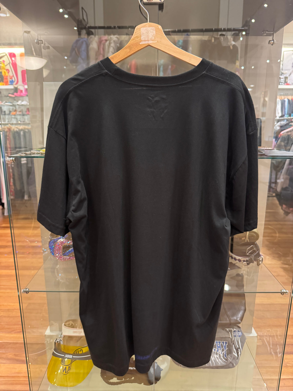 Chrome Hearts Neck Logo Pocket Tee - Black/Blue