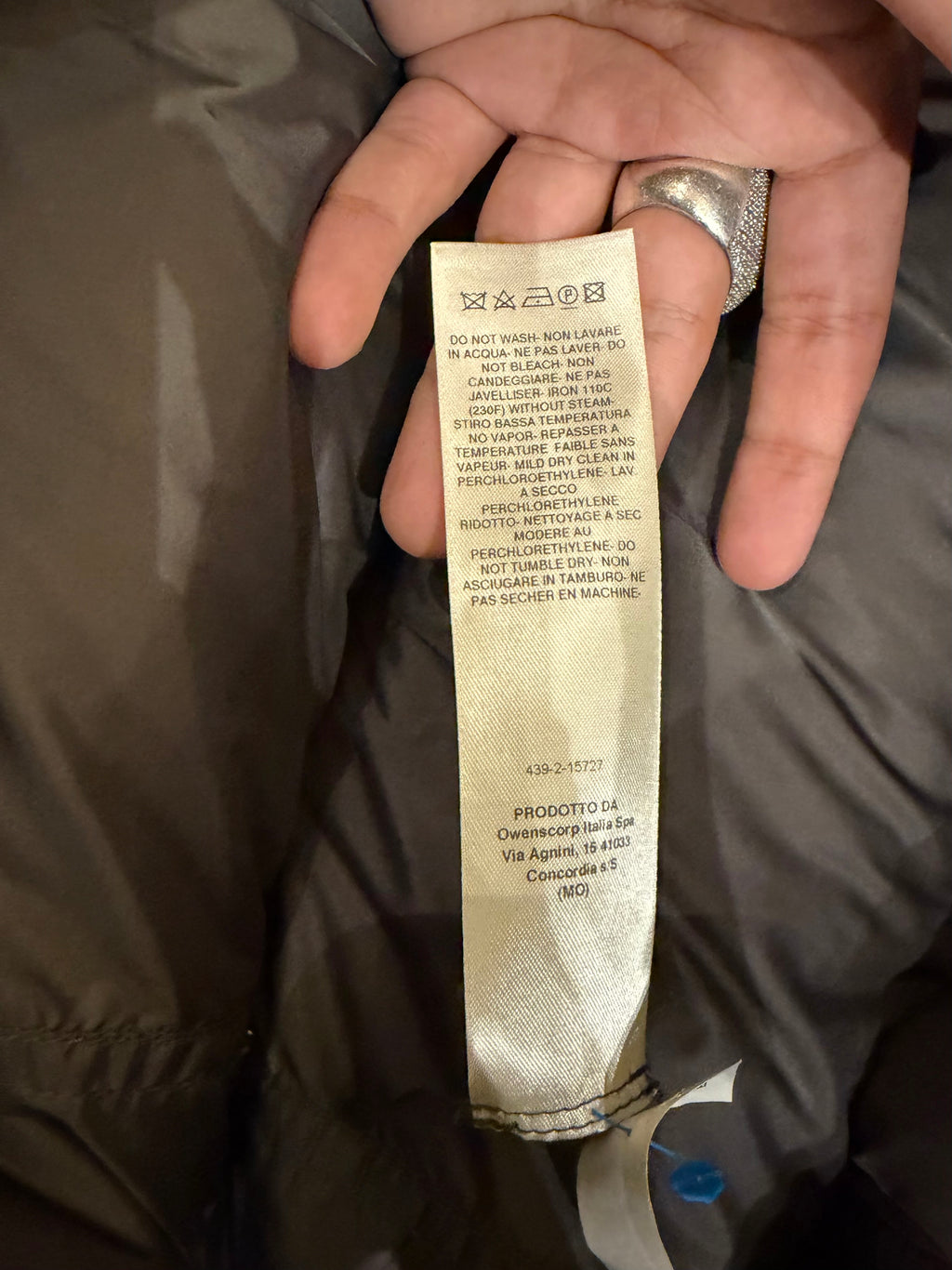 Rick Owens Jumbo Down IES
Coat - Grey
