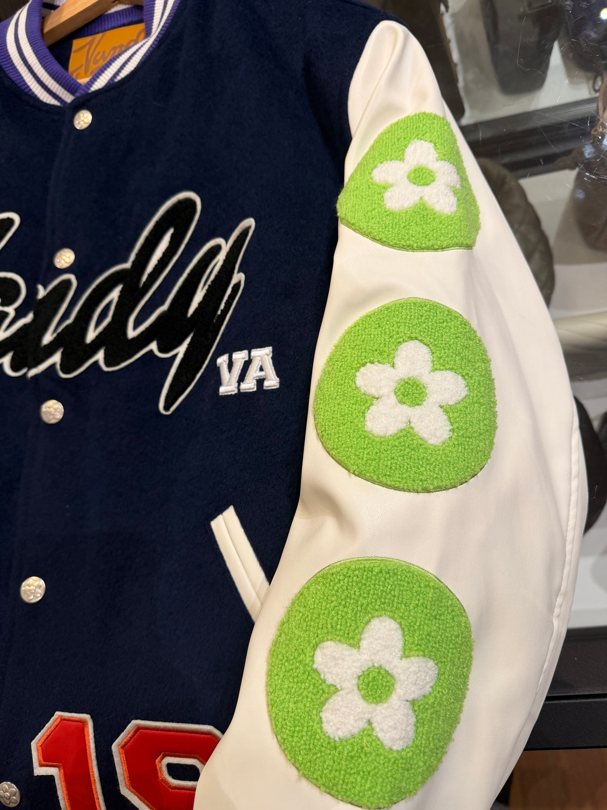 Vandy the Pink 99 Varsity
Jacket - Navy