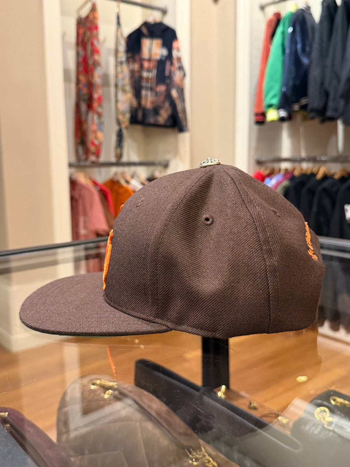 Chrome Hearts CH Baseball Cap - Brown