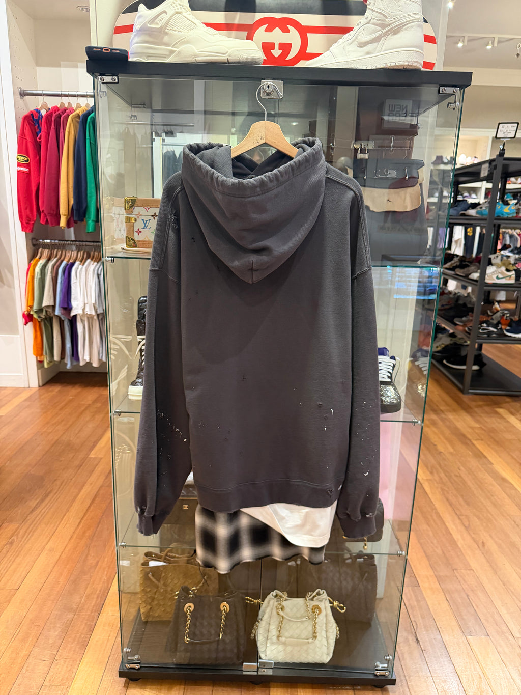Maison Mihara Earthling Mechanic Triple Layered Hoodie