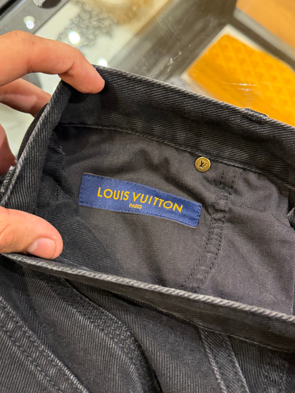 Louis Vuitton Black Denim
Grafitti Jeans