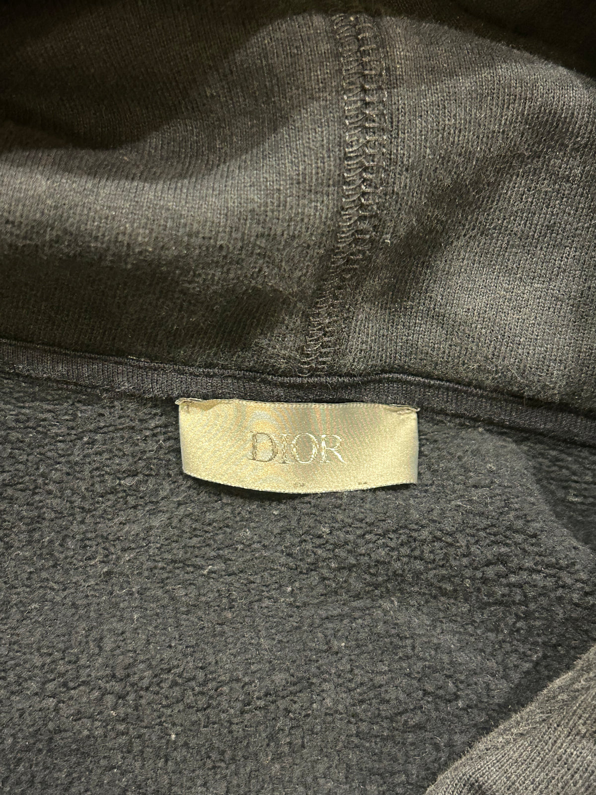 Dior 'Atelier' Hoodie - Washed Black