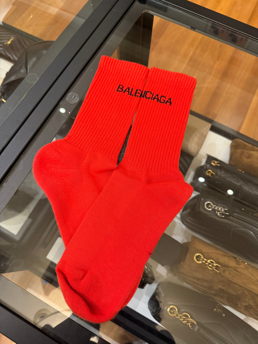 Balenciaga Socks - Red