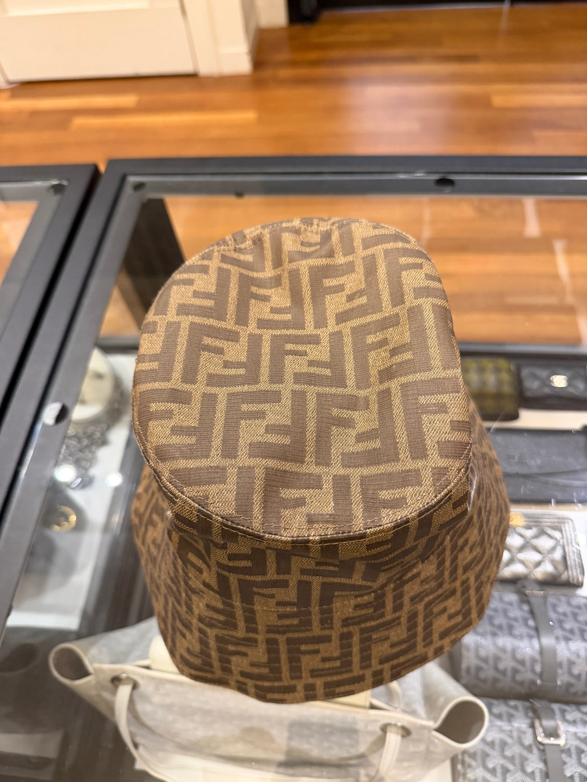 Fendi Jacquard Monogram Coated Canvas