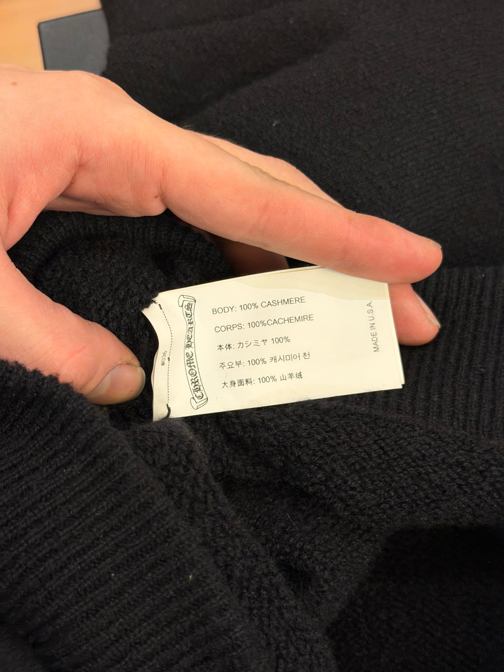 Chrome Hearts Cashmere Sweater