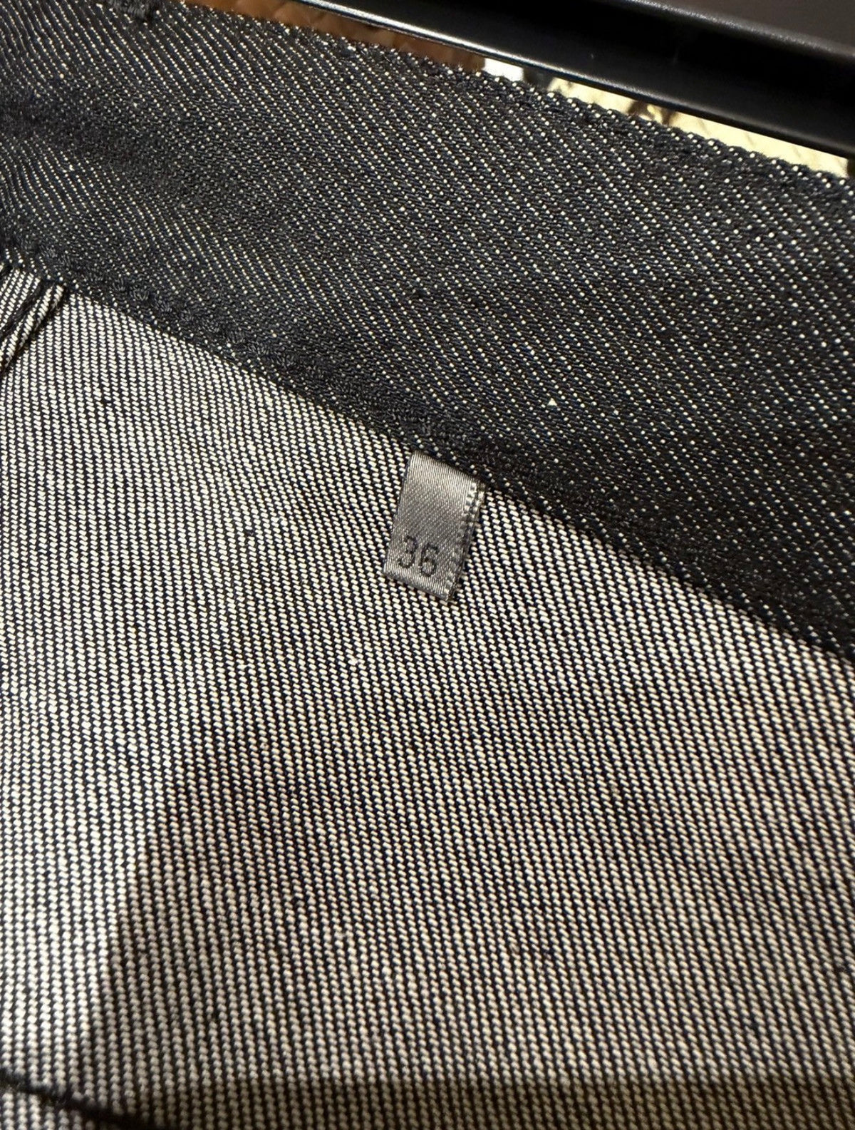 Dior Homme SS11 ‘Nostalgy’ 19cm Raw Denim Jeans - Noir
