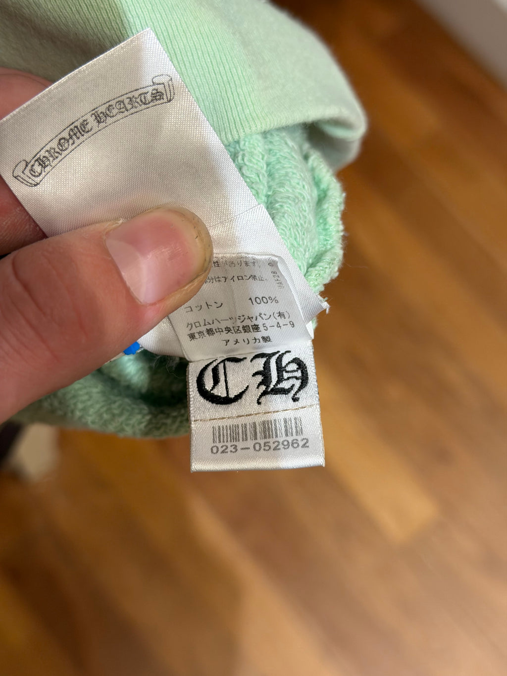 Chrome Hearts x Matty Boy ‘Lust’ Hoodie - Mint